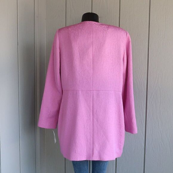 Sag Harbor Lavender Long Blazer - Picture 3 of 8